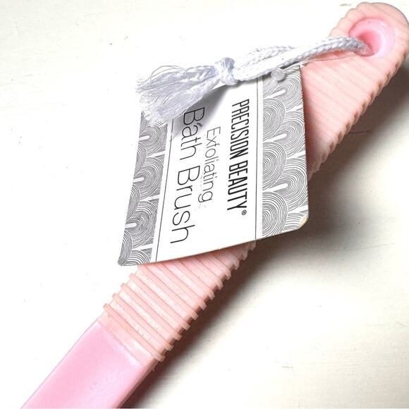 Precision Beauty Pink Exfoliating Bath Brush NWT - Picture 2 of 6